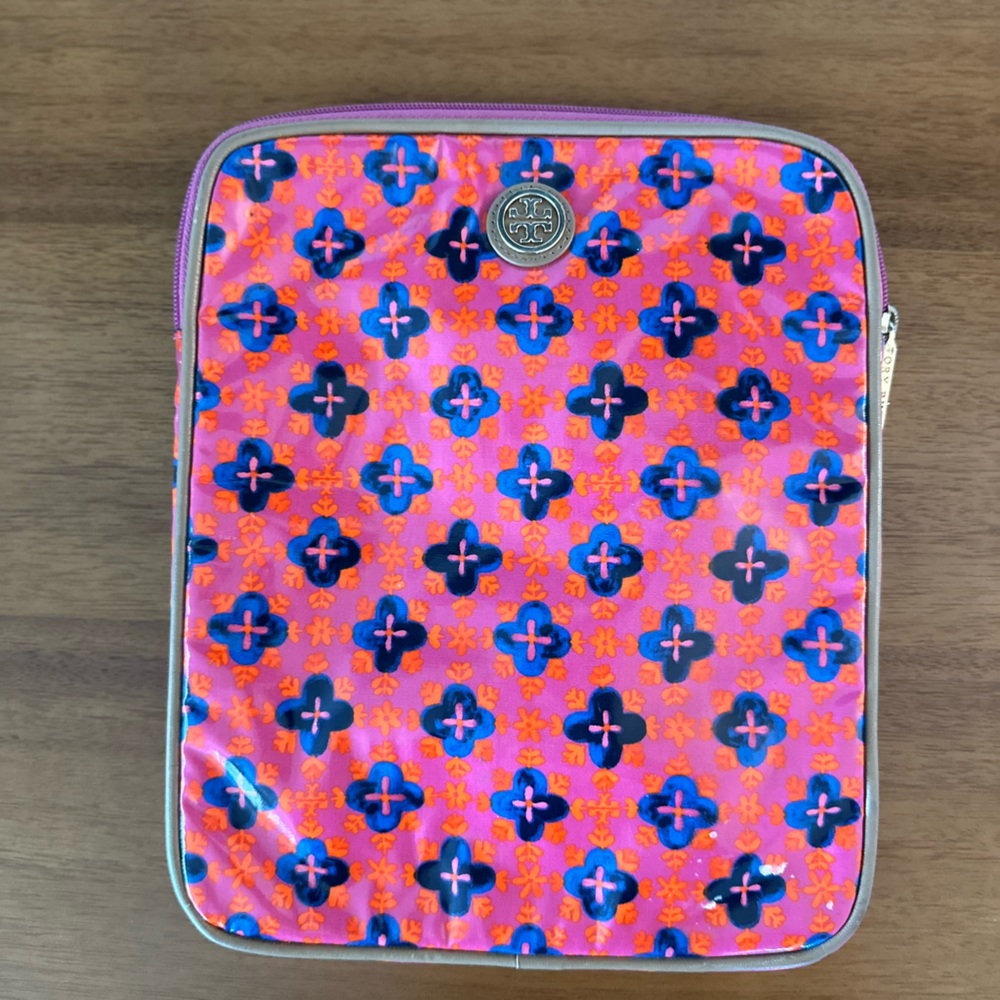 TORY BURCH Floral iPad Tablet Carrying Case